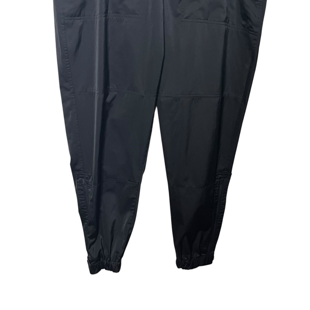 Athleta Radiant Joggers Women’s Size 16 Black Tapered Zip Ankle Sporty Luxe - Picture 4 of 14